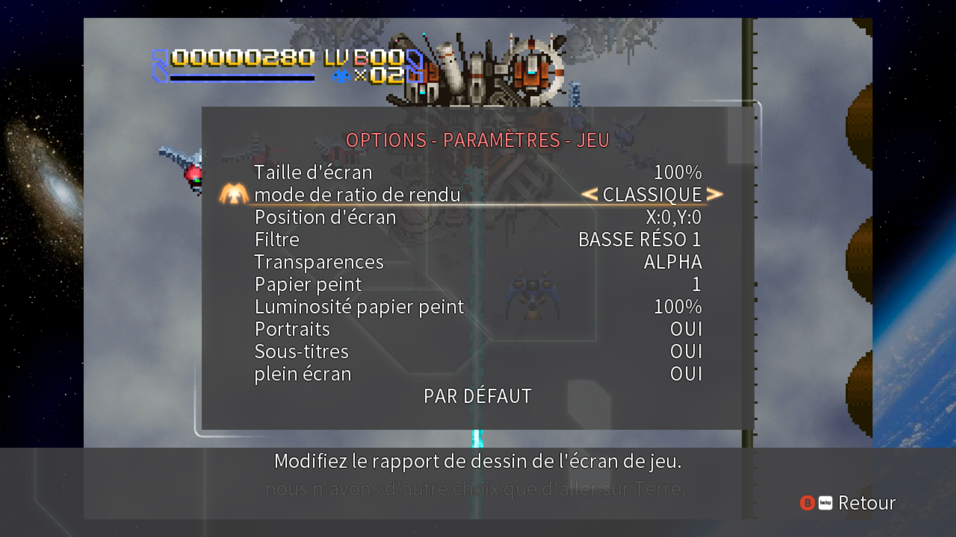 screenshot CLASSIC MODE Steam